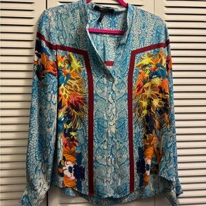 Zara Multicolor Floral Women's Blouse